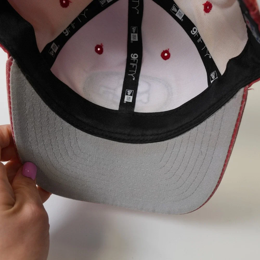 New Era San‎ Francisco 49ers Red Snapback Baseball Cap Adjustable Men